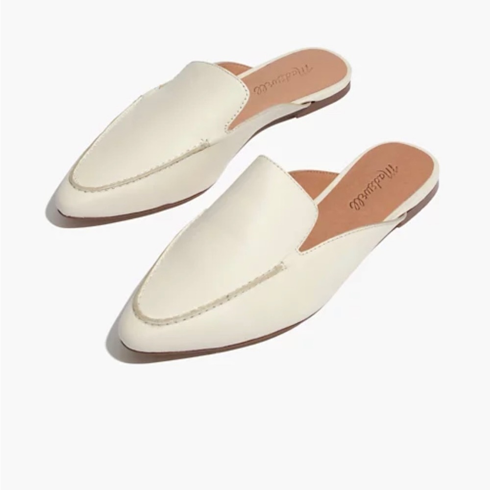 Madewell Frances skimmer mule in leather